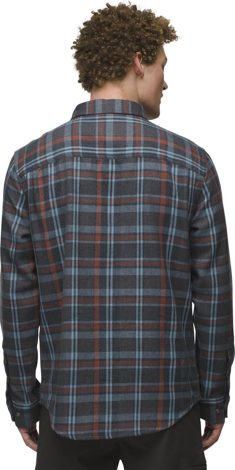 Westbrook Flannel Shirt - Slim - Mens - Coal 3