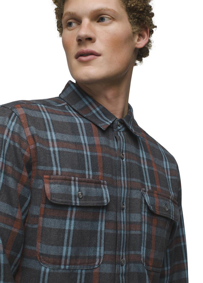 Westbrook Flannel Shirt - Slim - Mens - Coal 4