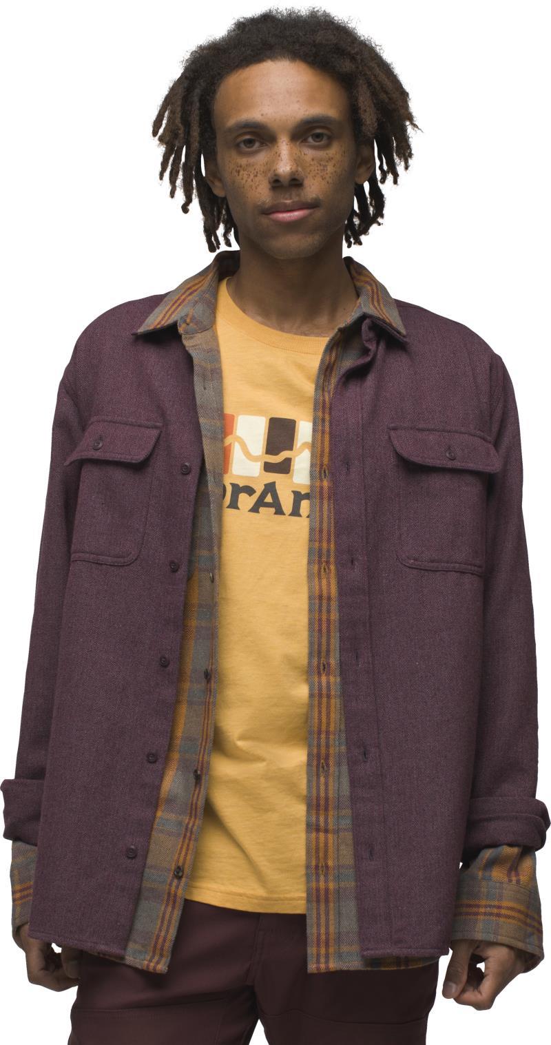 Westbrook Flannel Shirt - Slim - Mens - Mulberry 2