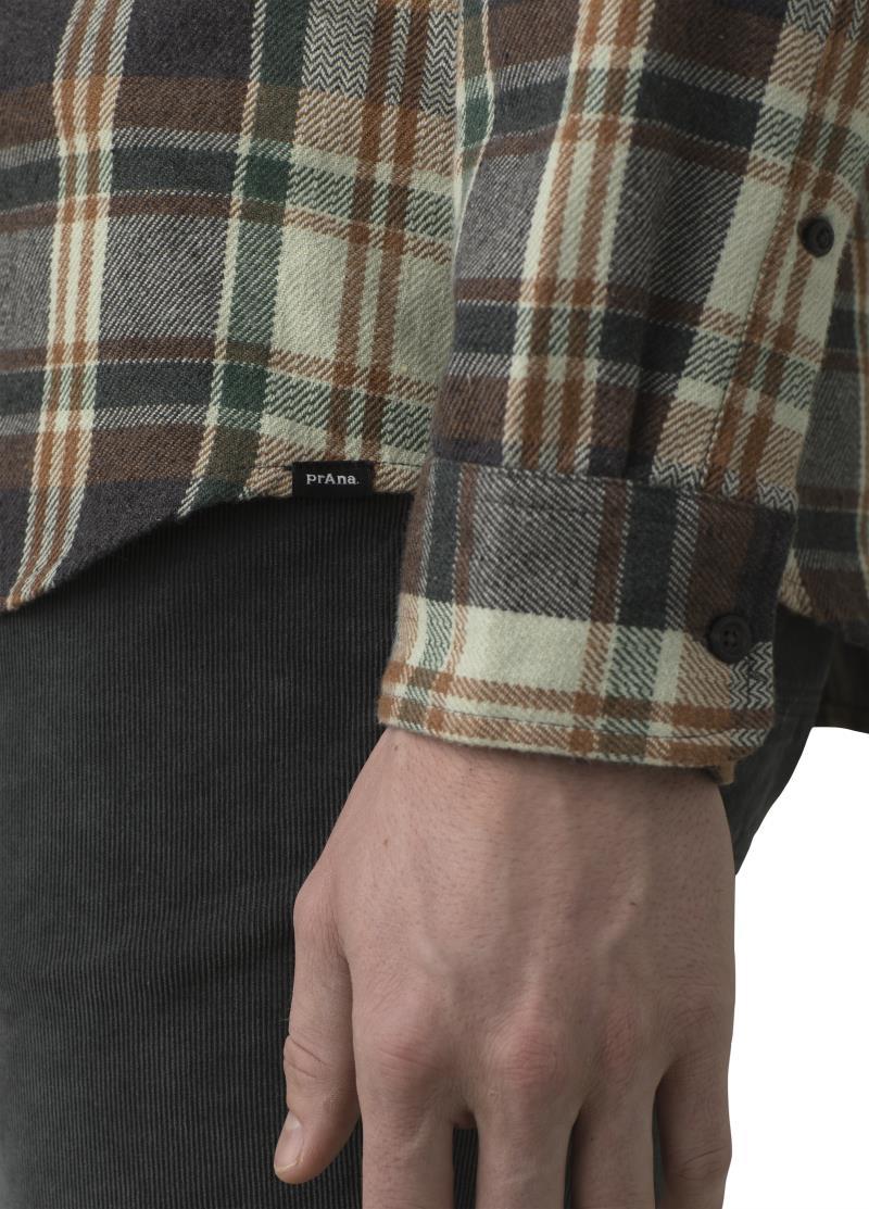Westbrook Flannel Shirt - Slim - Mens - Soft Pine 4