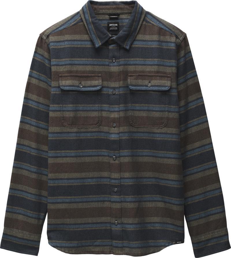 Westbrook Flannel Shirt - Slim - Mens - Stormy Night Stripe 1