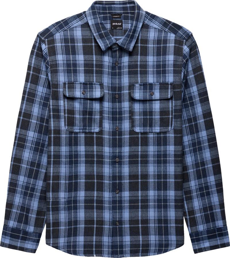 Westbrook Flannel Shirt - Slim - Mens - blue vibes 1