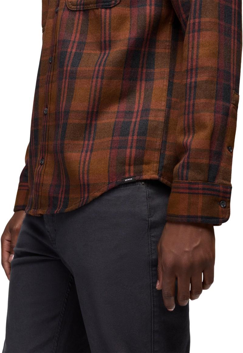 Westbrook Flannel Shirt - Slim - Mens - cacao 1