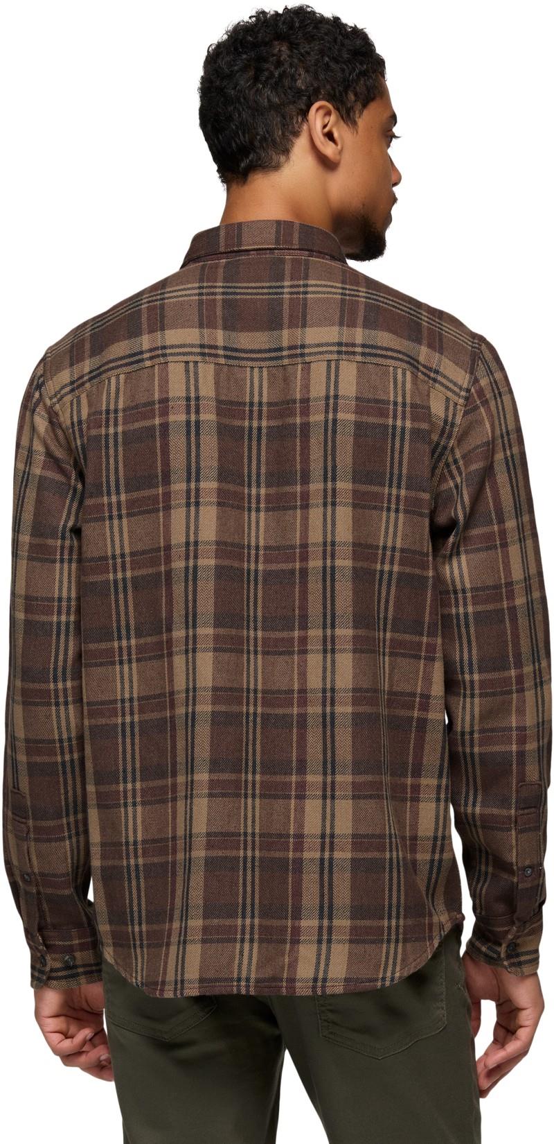 Westbrook Flannel Shirt - Slim - Mens - mocha 1