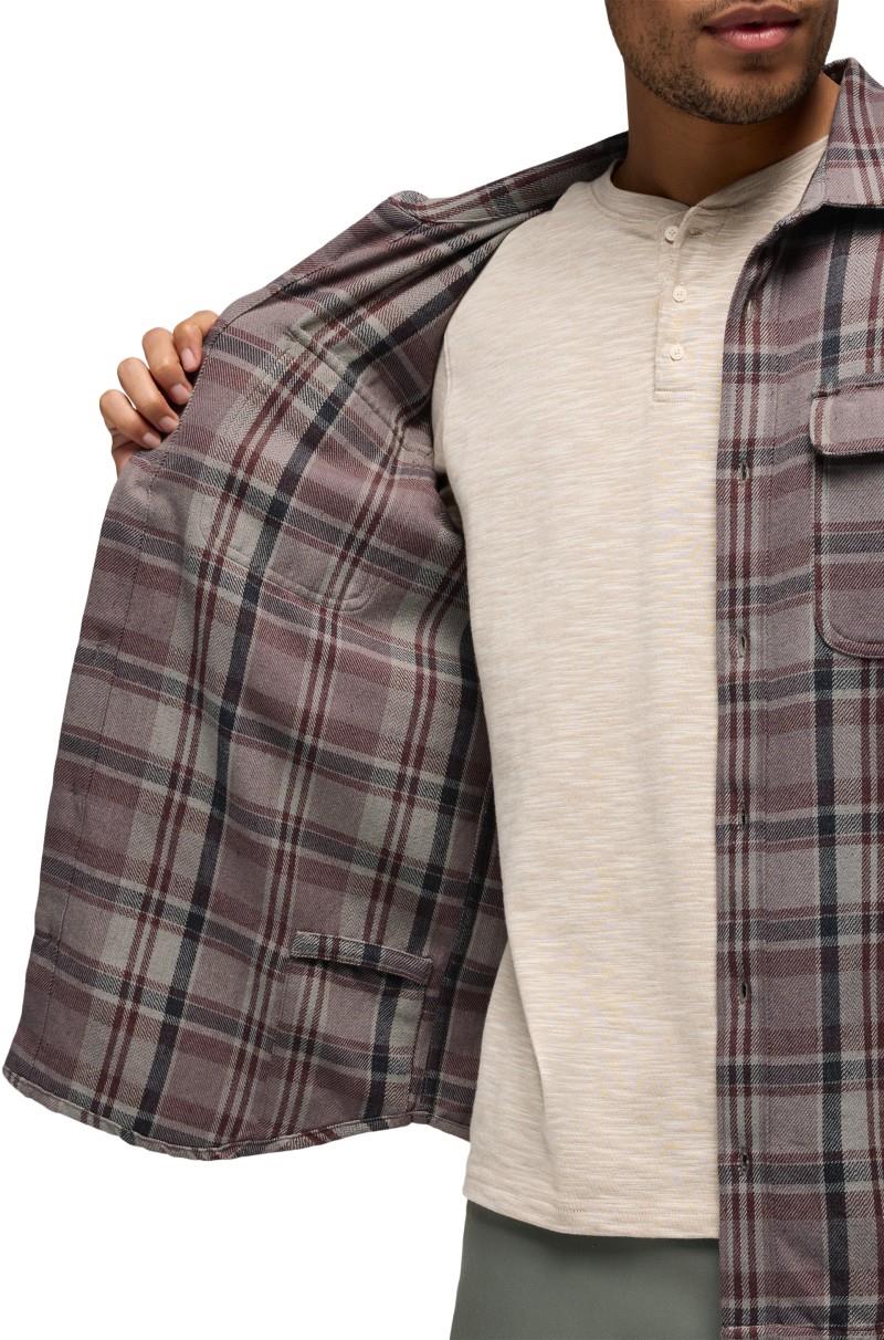 Westbrook Flannel Shirt - Slim - Mens - quarry 1