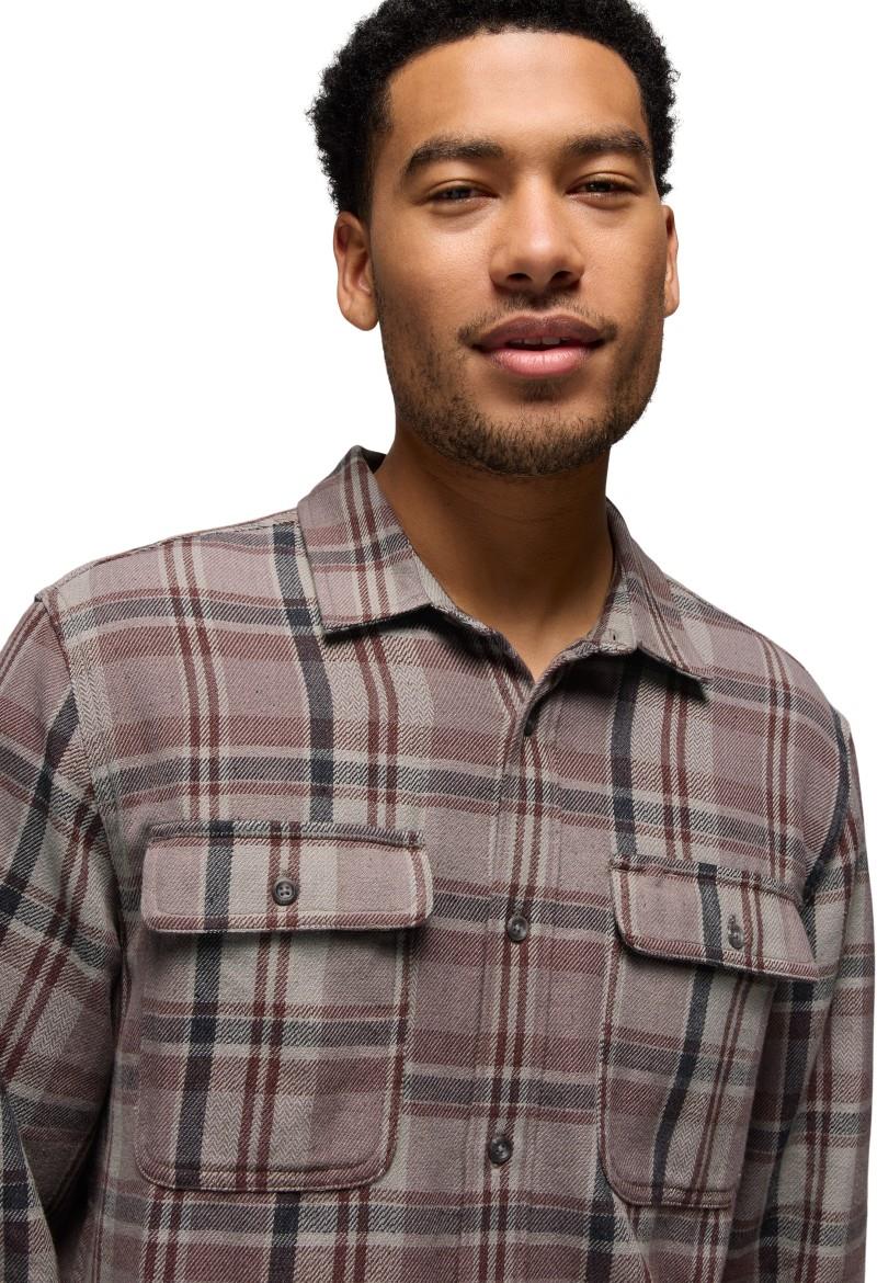 Westbrook Flannel Shirt - Slim - Mens - quarry 1