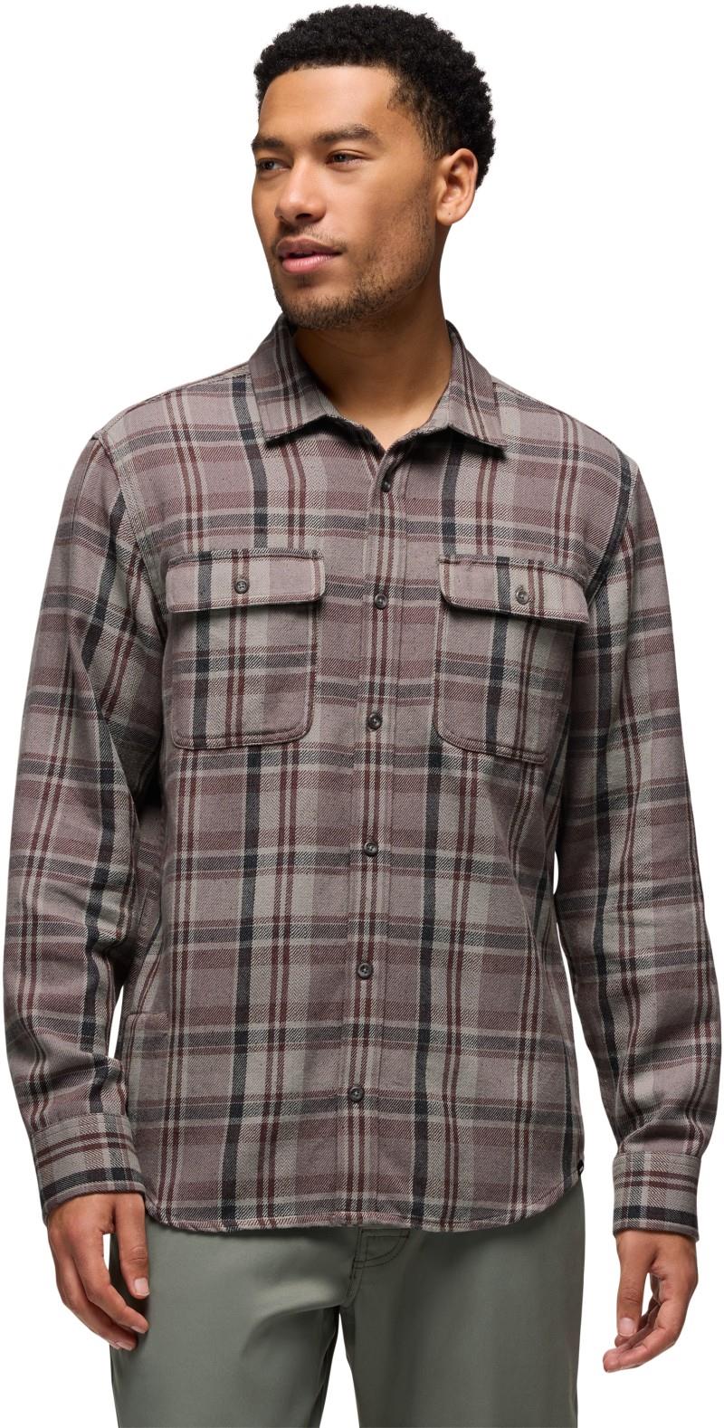 Westbrook Flannel Shirt - Slim - Mens - quarry 1