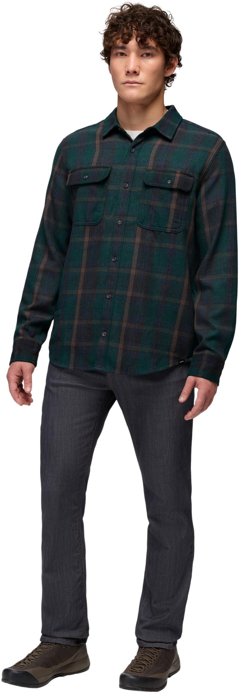 Westbrook Flannel Shirt - Slim - Mens - root green 1