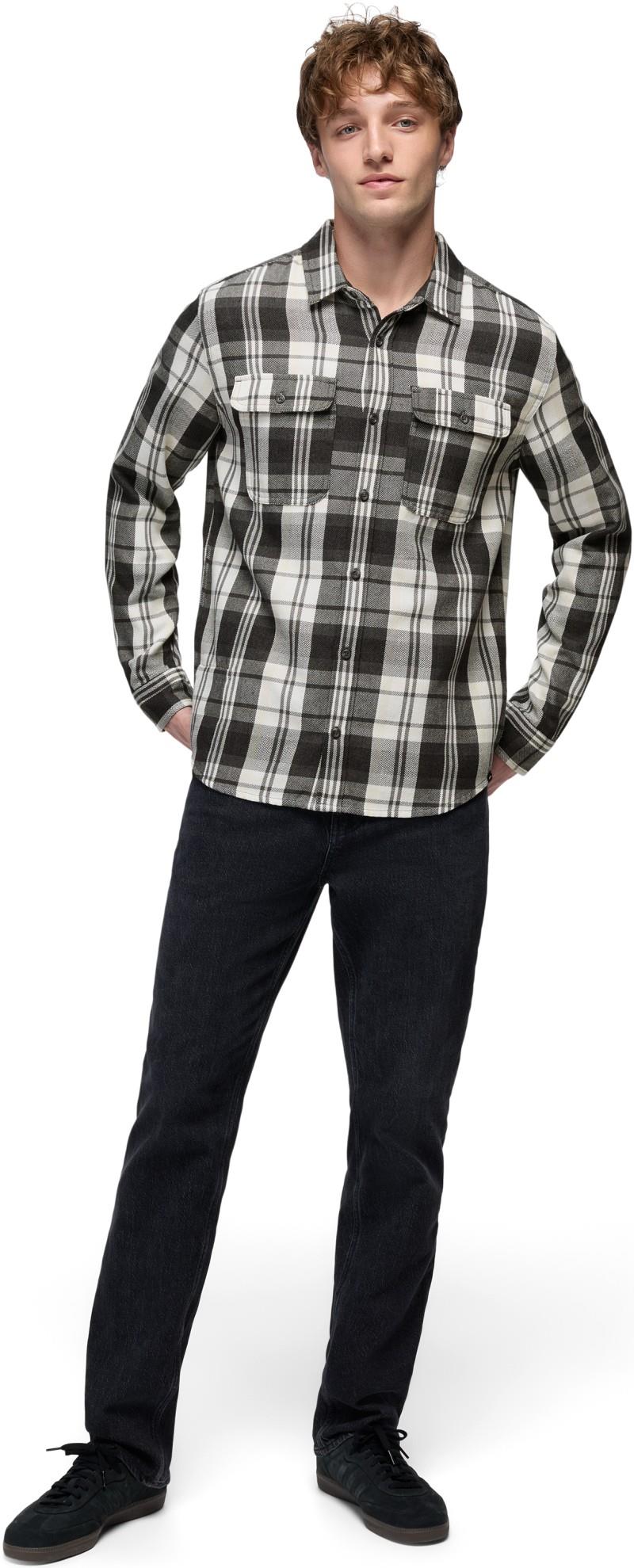 Westbrook Flannel Shirt - Slim - Mens - shadow 1