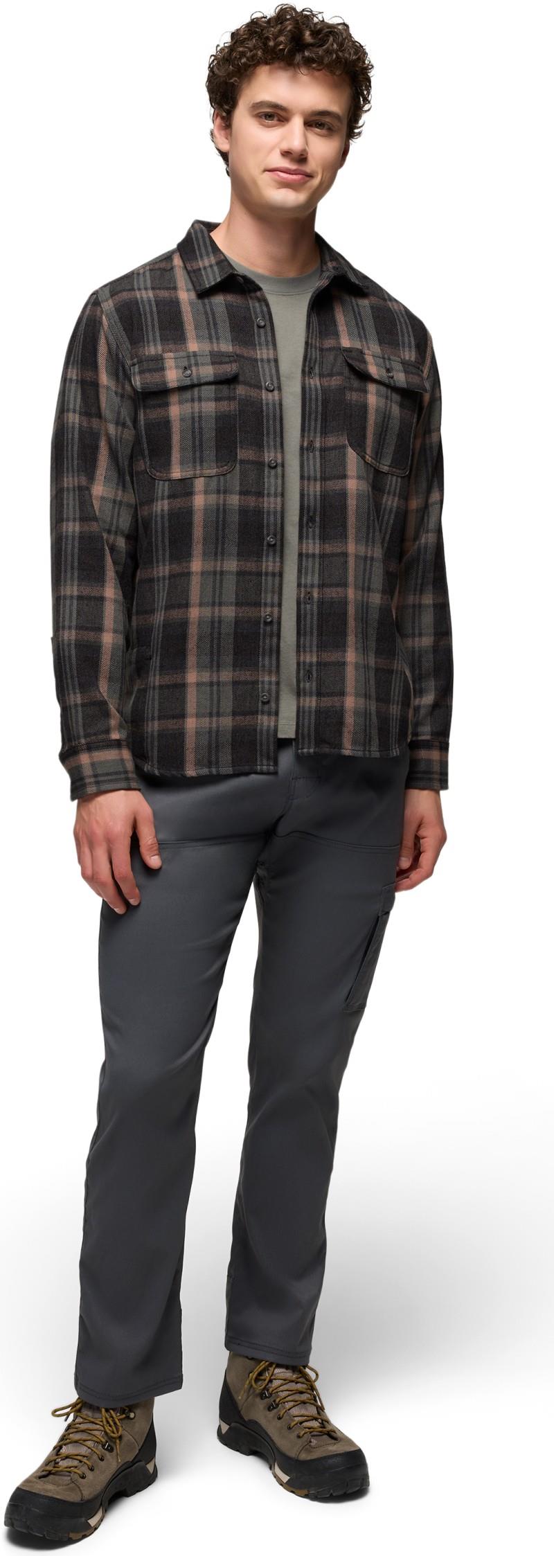 Westbrook Flannel Shirt - Slim - Mens - thyme 1