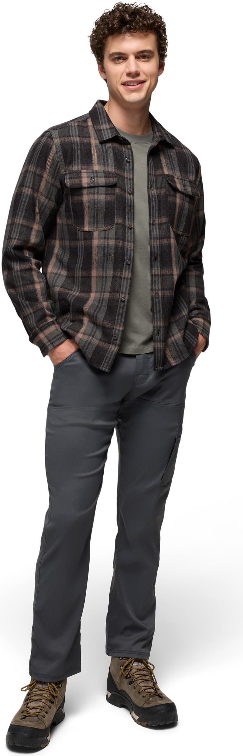 Westbrook Flannel Shirt - Slim - Mens - thyme 1