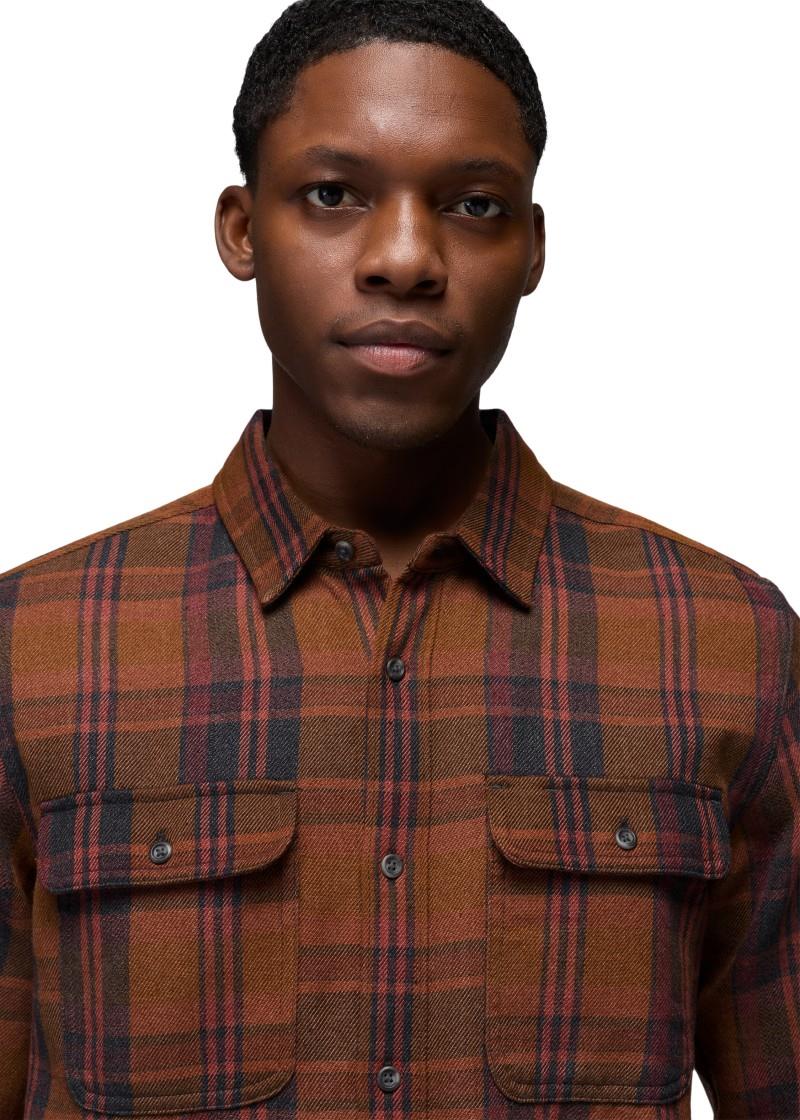 Westbrook Flannel Shirt - Standard - Mens - cacao 1
