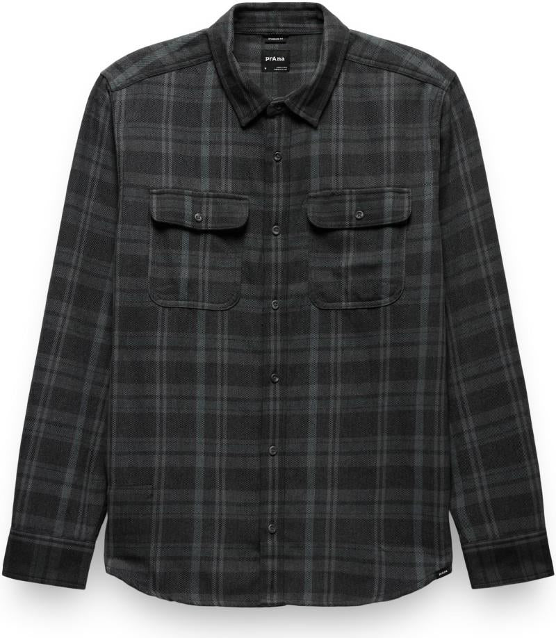 Westbrook Flannel Shirt - Standard - Mens - coal shadow 1
