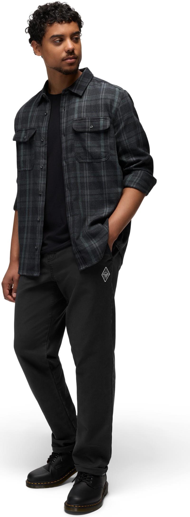 Westbrook Flannel Shirt - Standard - Mens - coal shadow 1