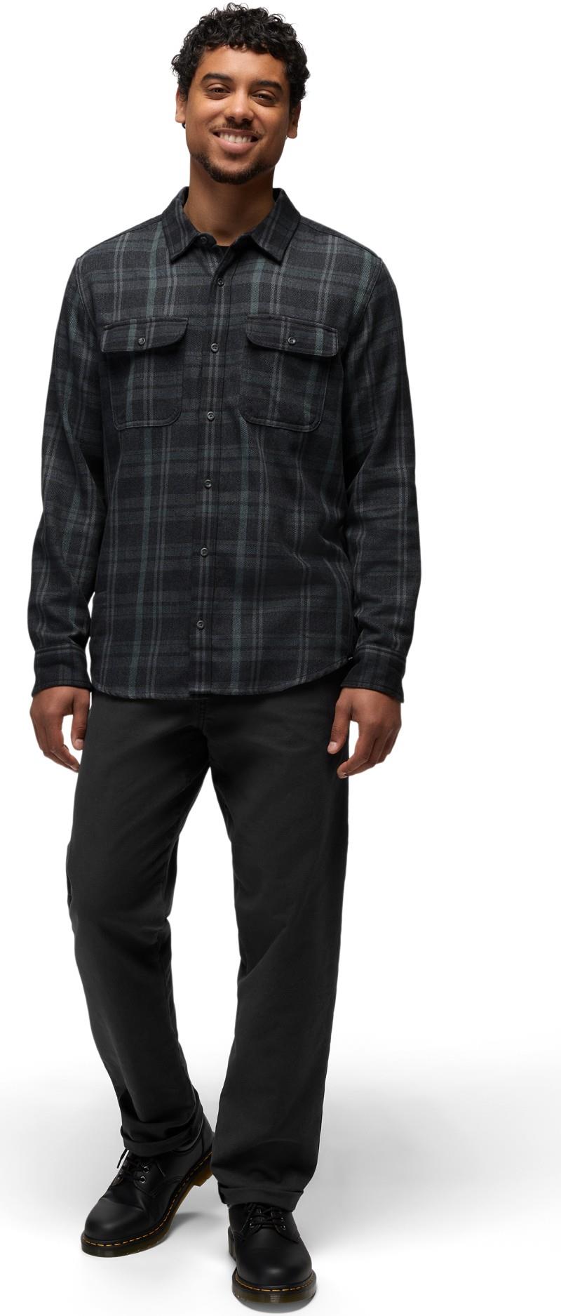 Westbrook Flannel Shirt - Standard - Mens - coal shadow 1