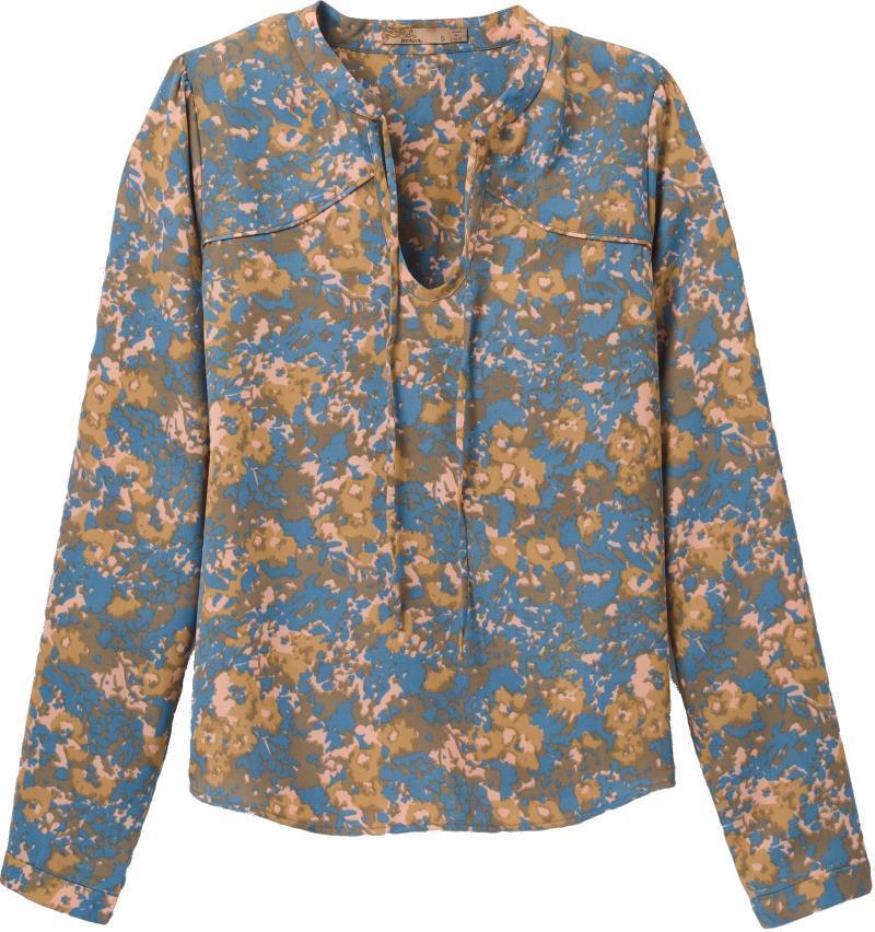 Wild At Heart Top - Womens - danish blue wildflower 1