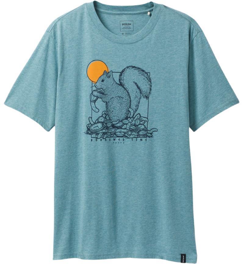 Wild Camp T-Shirt, Slim - Mens - shoreline heather time 1