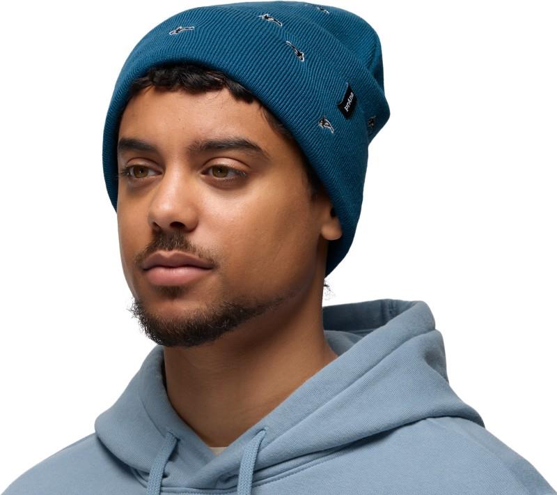 Wild Now Beanie - blue coral orcas 1