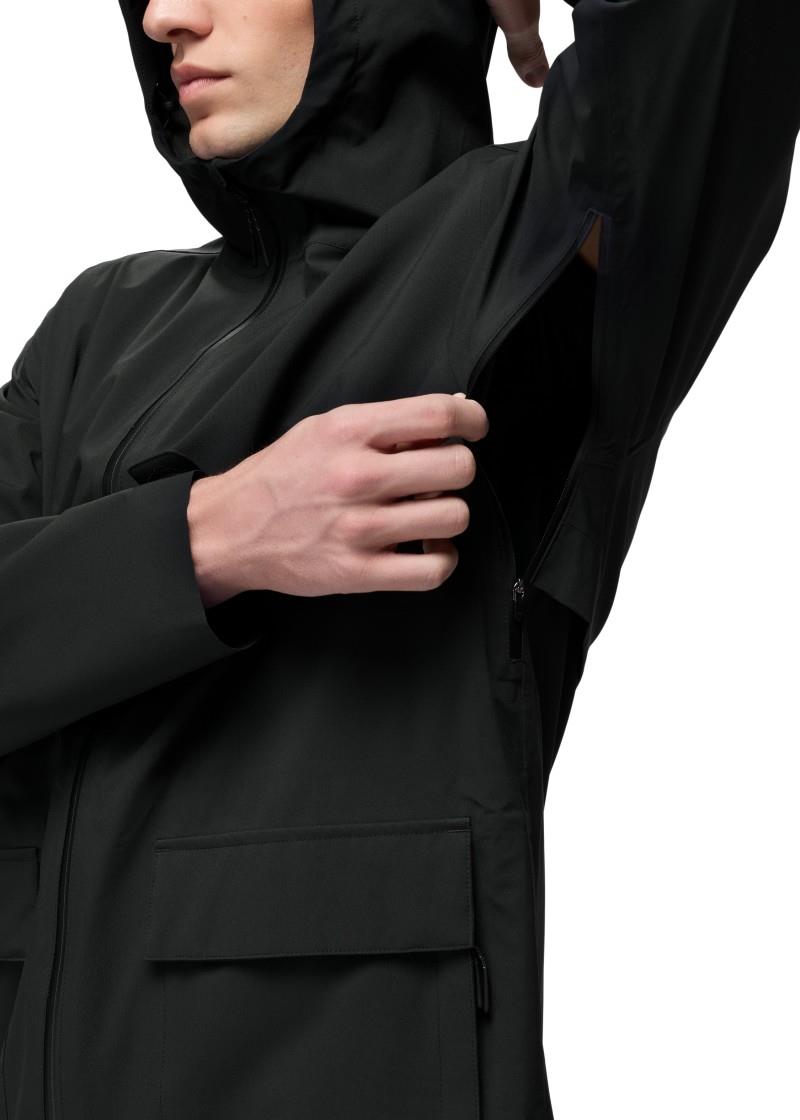 Wildtide Rain Parka - Mens - black 1