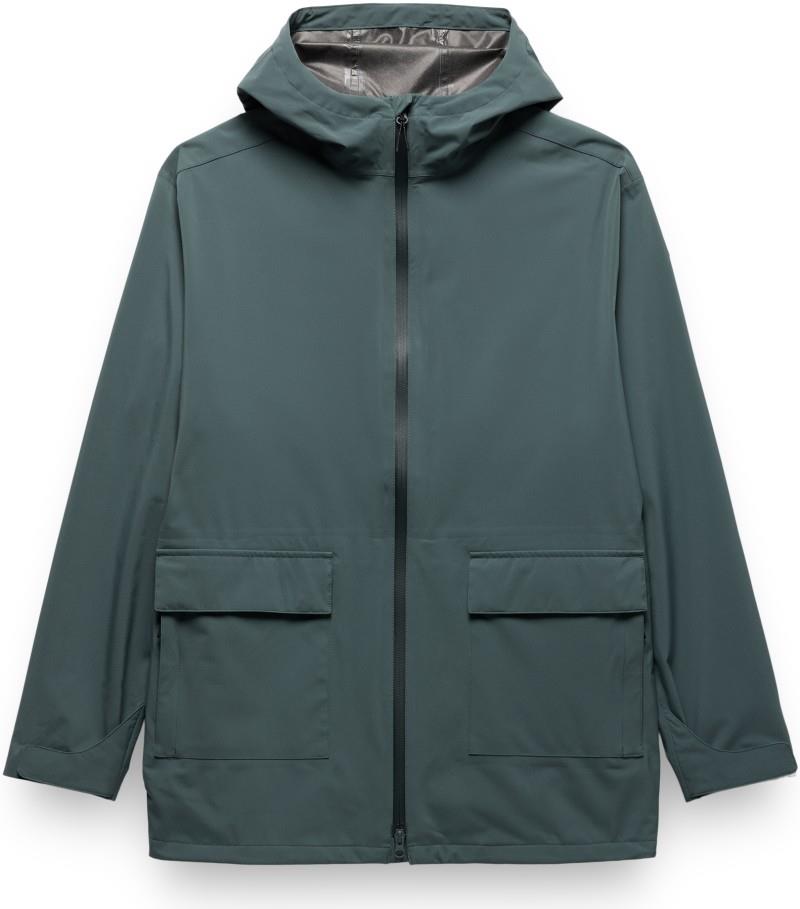 Wildtide Rain Parka - Mens - grey blue 1