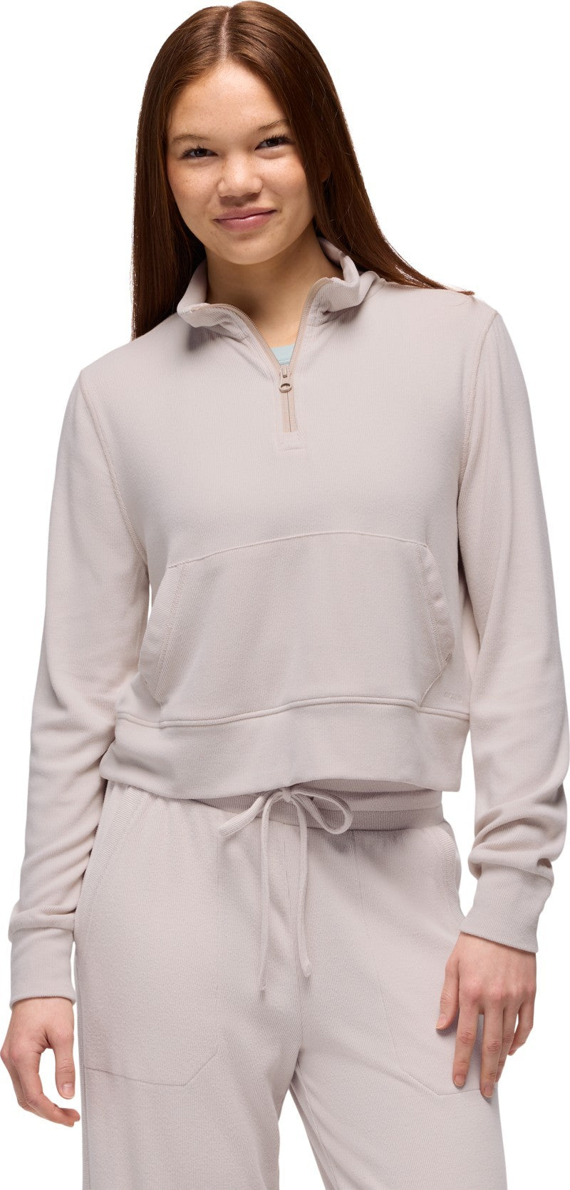 Willow West Half Zip - Womens - almond 1