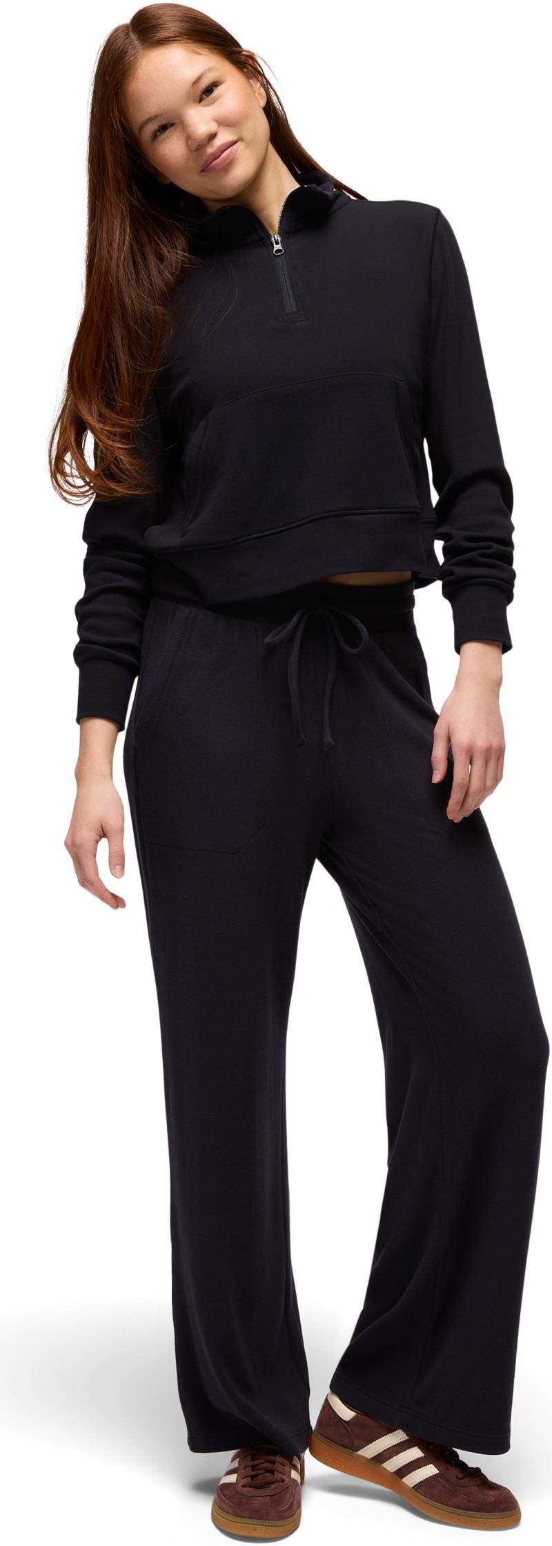 Willow West Wide Leg Pants, Reg - Womens - black 1