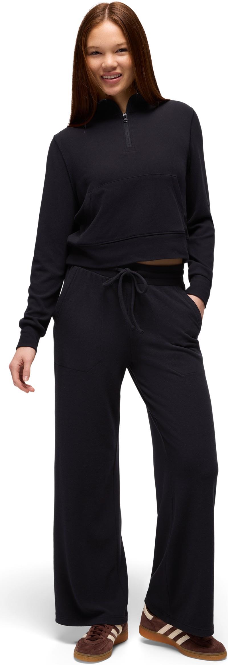 Willow West Wide Leg Pants, Reg - Womens - black 1