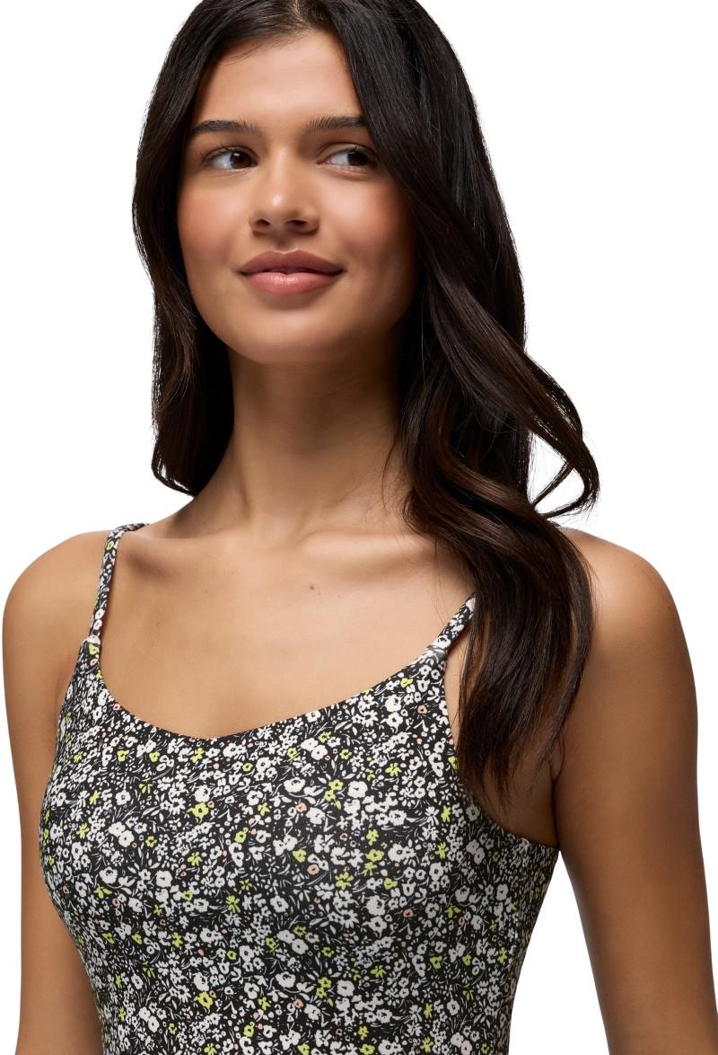 Wistful Winds Tank Dress - black blossom 1
