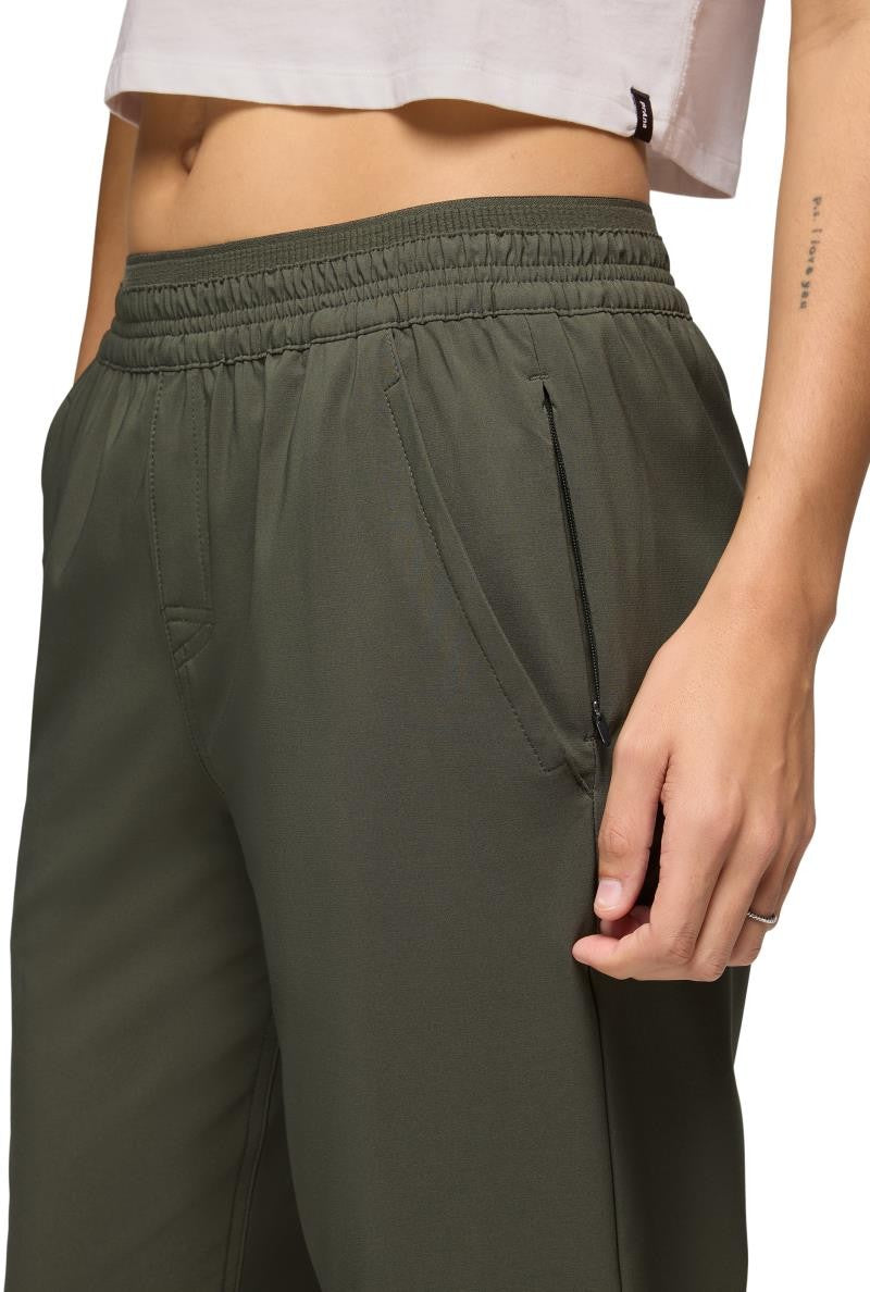 Wonderland Rocks EWaist Joggers - Womens - spruce 1