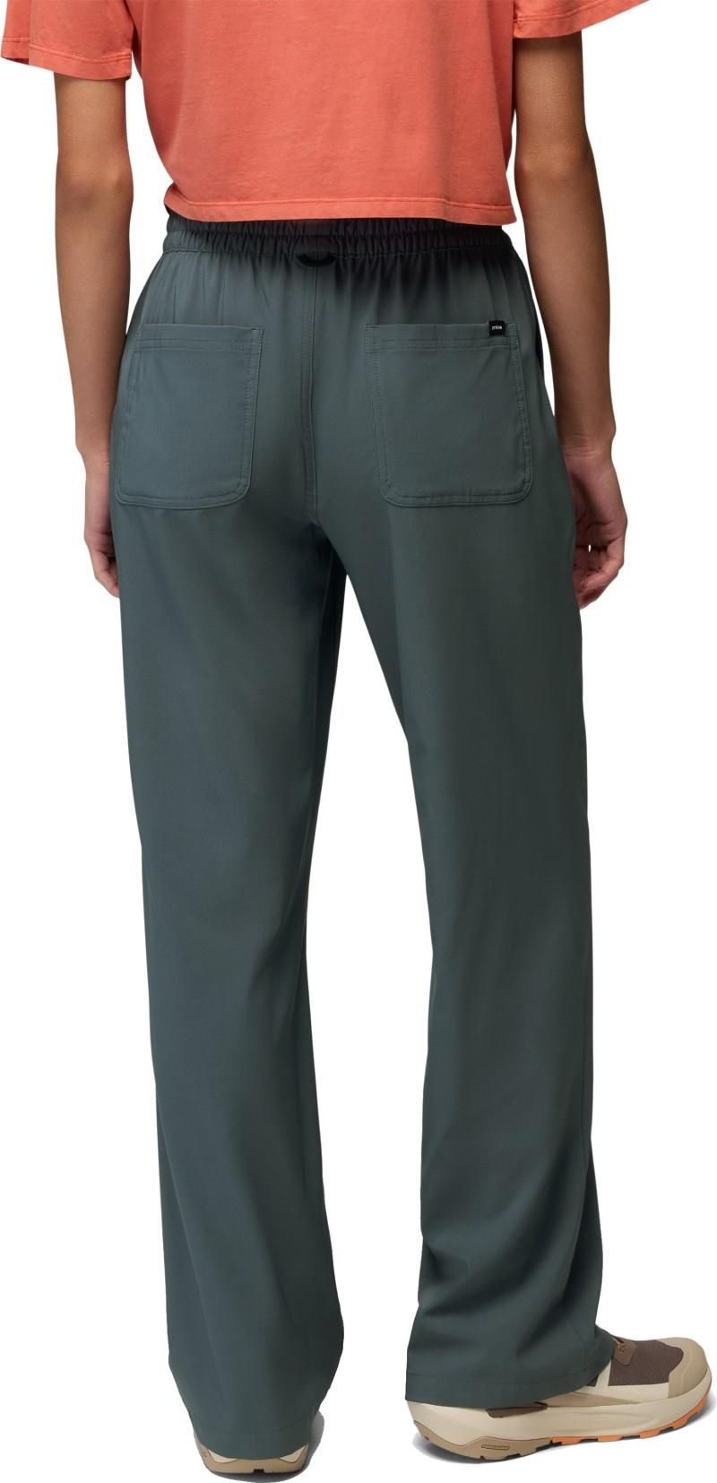 Wonderland Rocks Wide Leg Pants, Short - Womens - grey blue 1