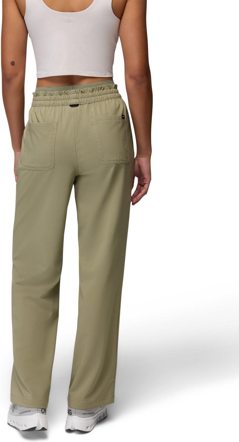 Wonderland Rocks Wide Leg Pants, Short - Womens - sage 1