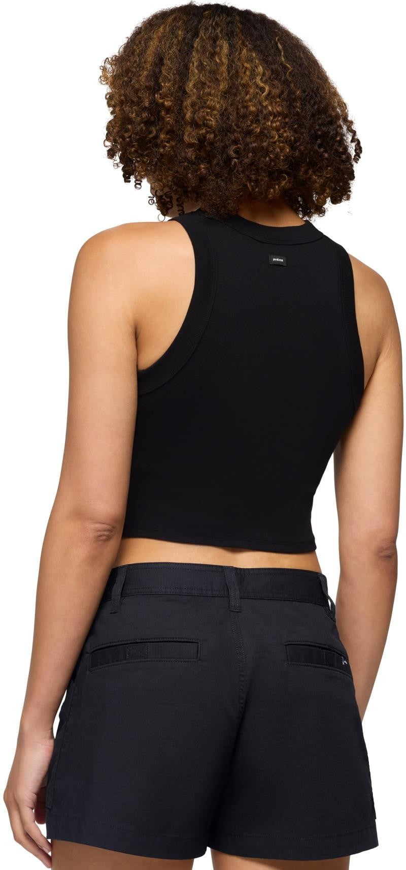 prAna Baby Rib Tank - Womens - black 1