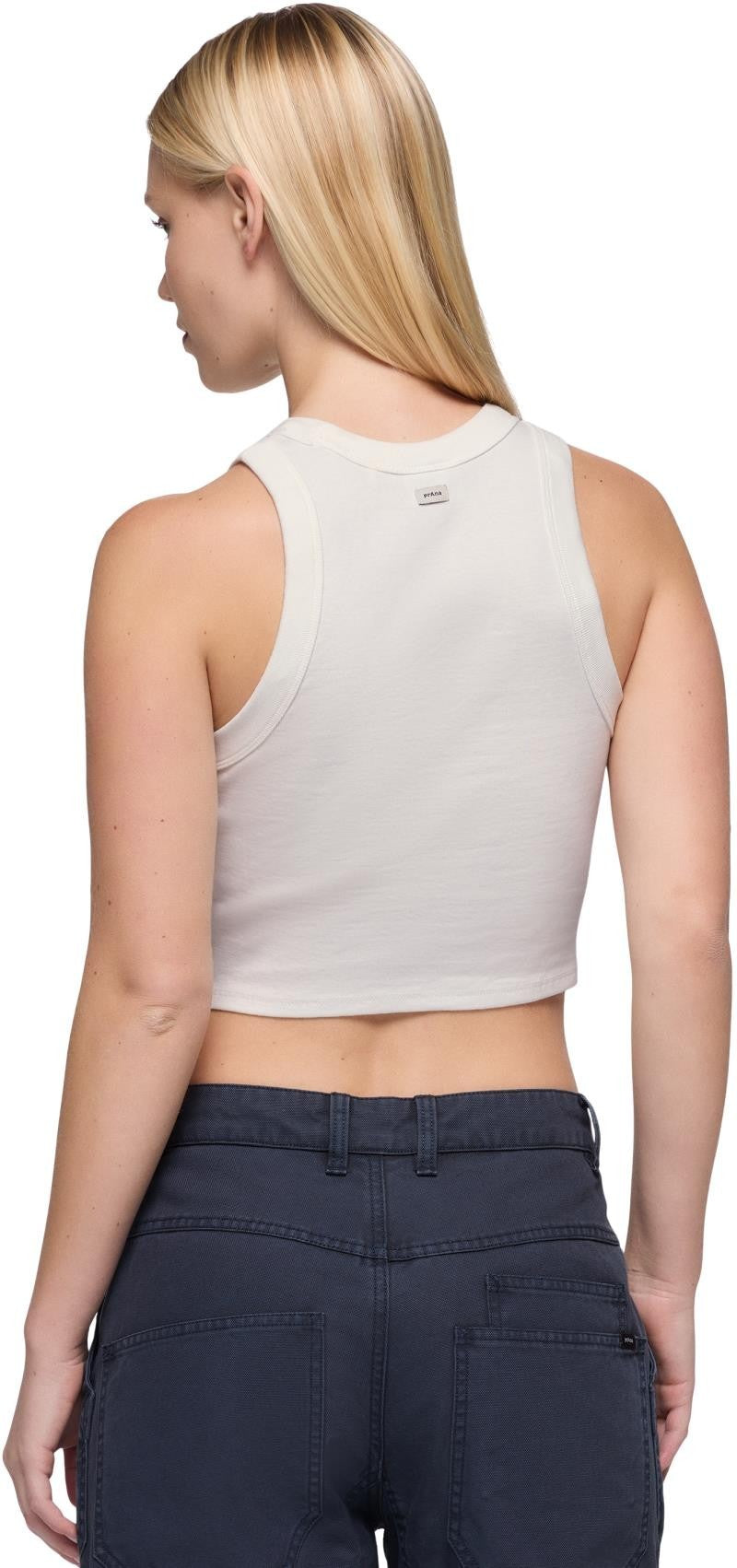 prAna Baby Rib Tank - Womens - soft white 1