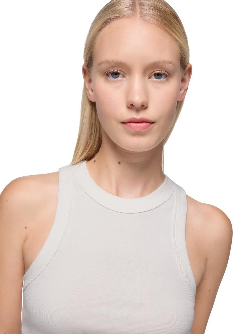 prAna Baby Rib Tank - Womens - soft white 1