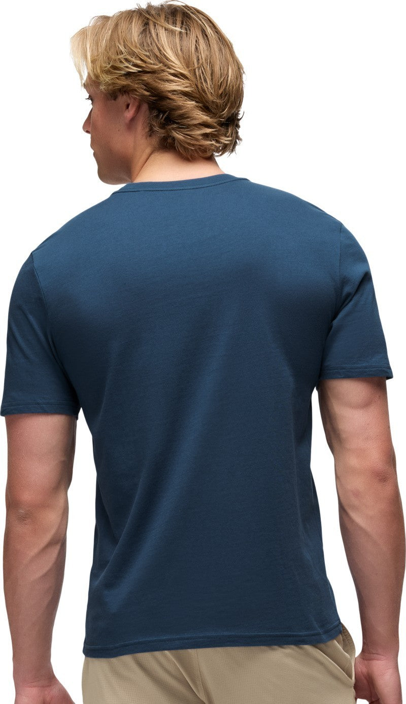 prAna Beach Livin SS Tee - Mens - bluff blue 1