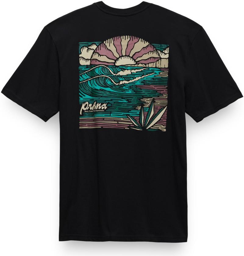 prAna Beaches n Dreams SS Tee - Mens - black 1