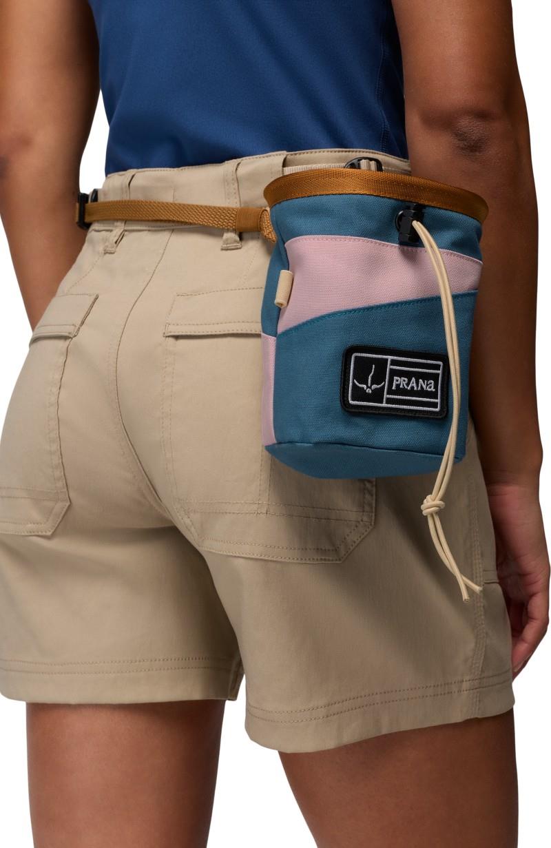 prAna Canvas Chalk Bag - grey blue colorblock 1