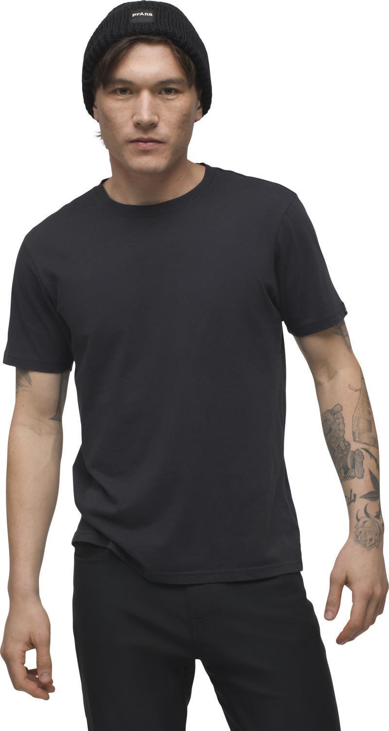 prAna Crew T-Shirt - Mens - Black 2