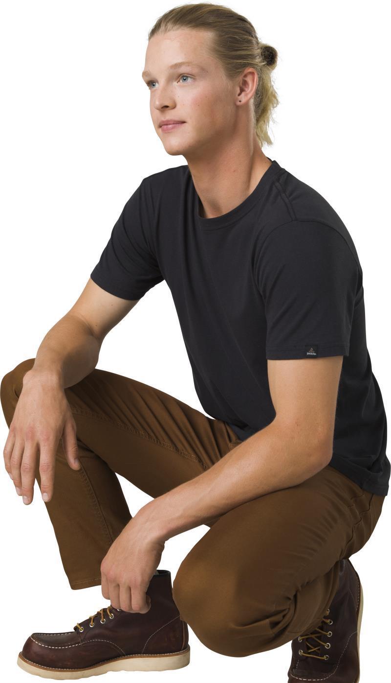 prAna Crew T-Shirt - Mens - Black 4