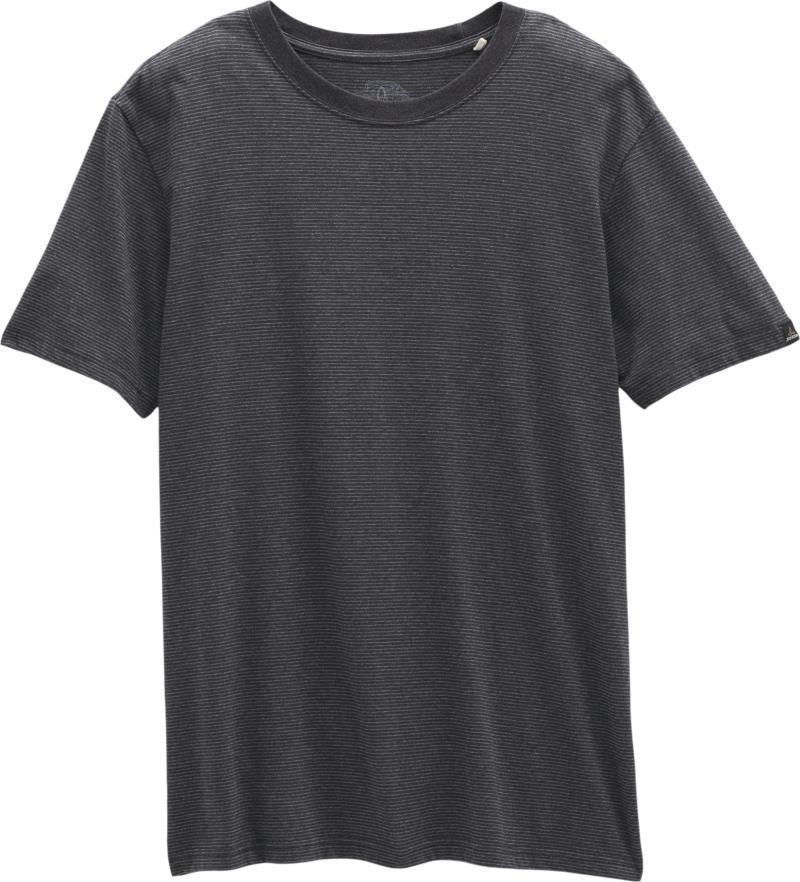prAna Crew T-Shirt - Mens - Black Stripe 1