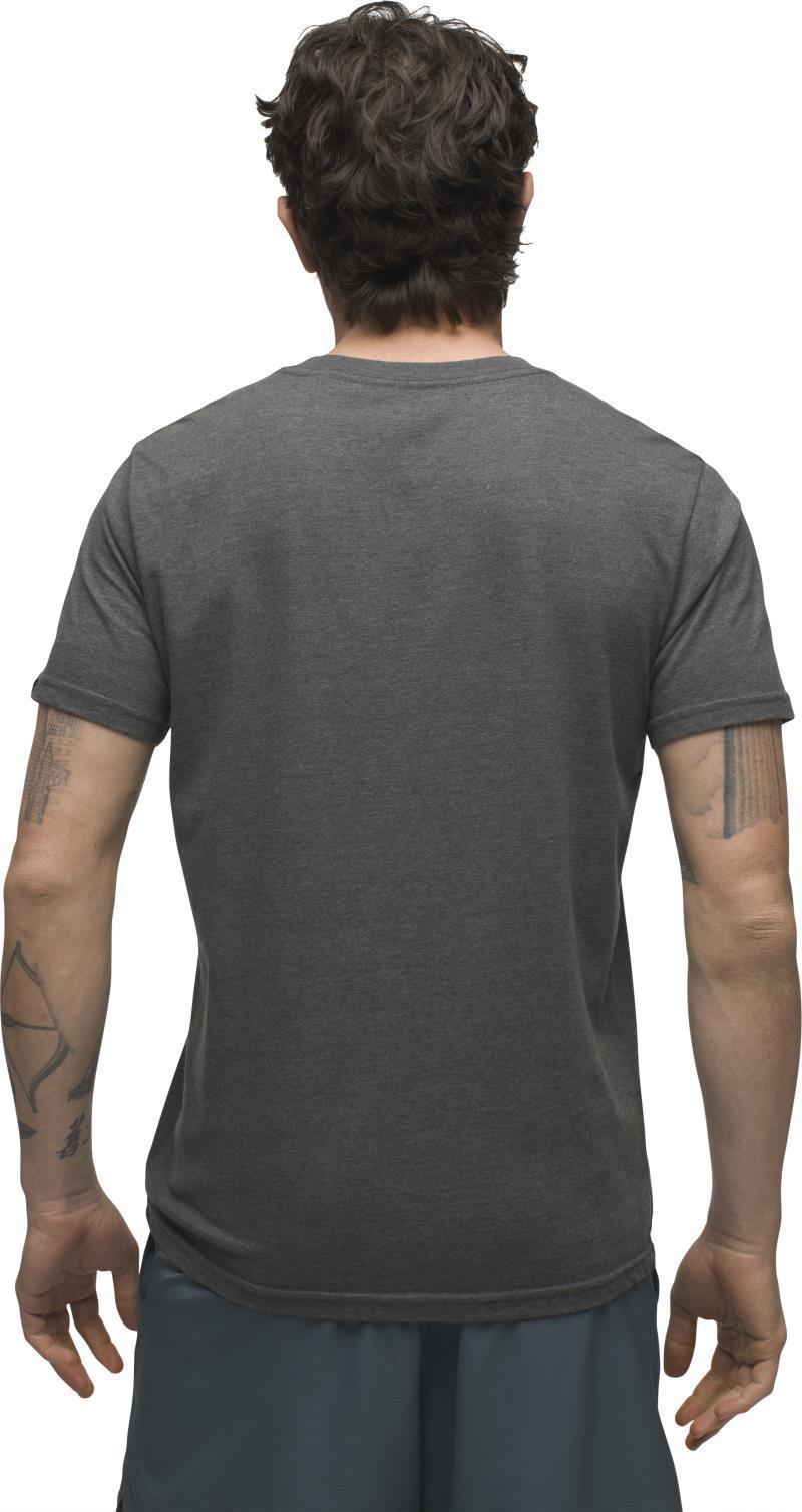 prAna Crew T-Shirt - Mens - Charcoal Heather 3
