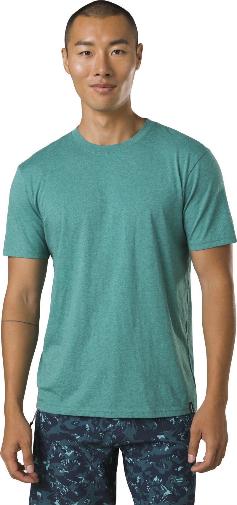 prAna Crew T-Shirt - Mens - Cove Heather 2