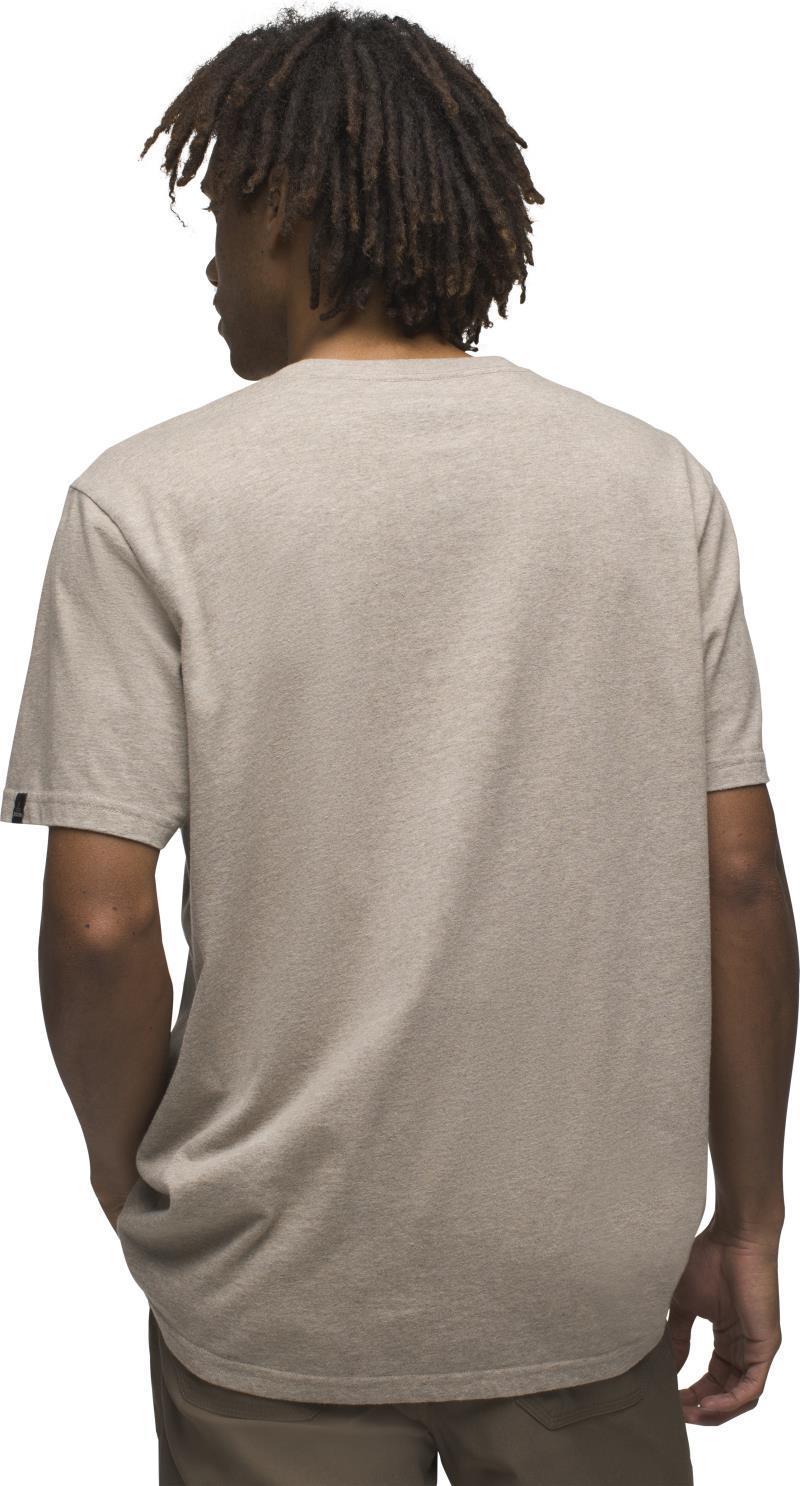 prAna Crew T-Shirt - Mens - Dark Khaki Heather 3