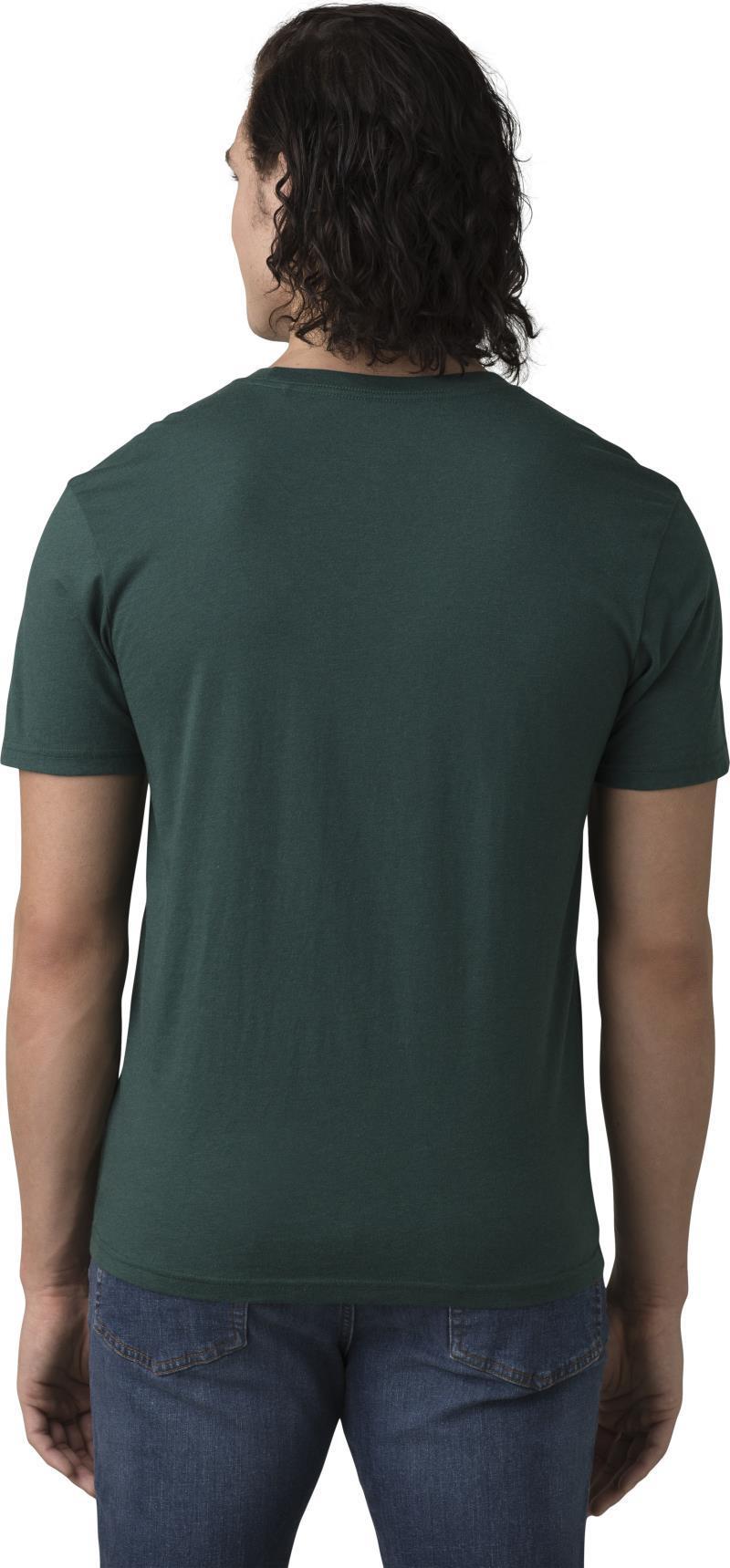 prAna Crew T-Shirt - Mens - Deep Pine Heather 3