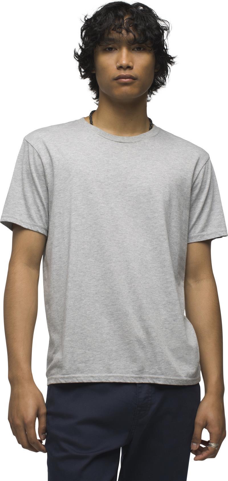 prAna Crew T-Shirt - Mens - Medium Heather Grey 2