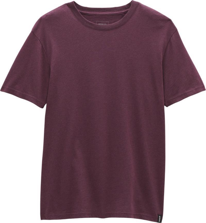 prAna Crew T-Shirt - Mens - Mulberry Heather 1