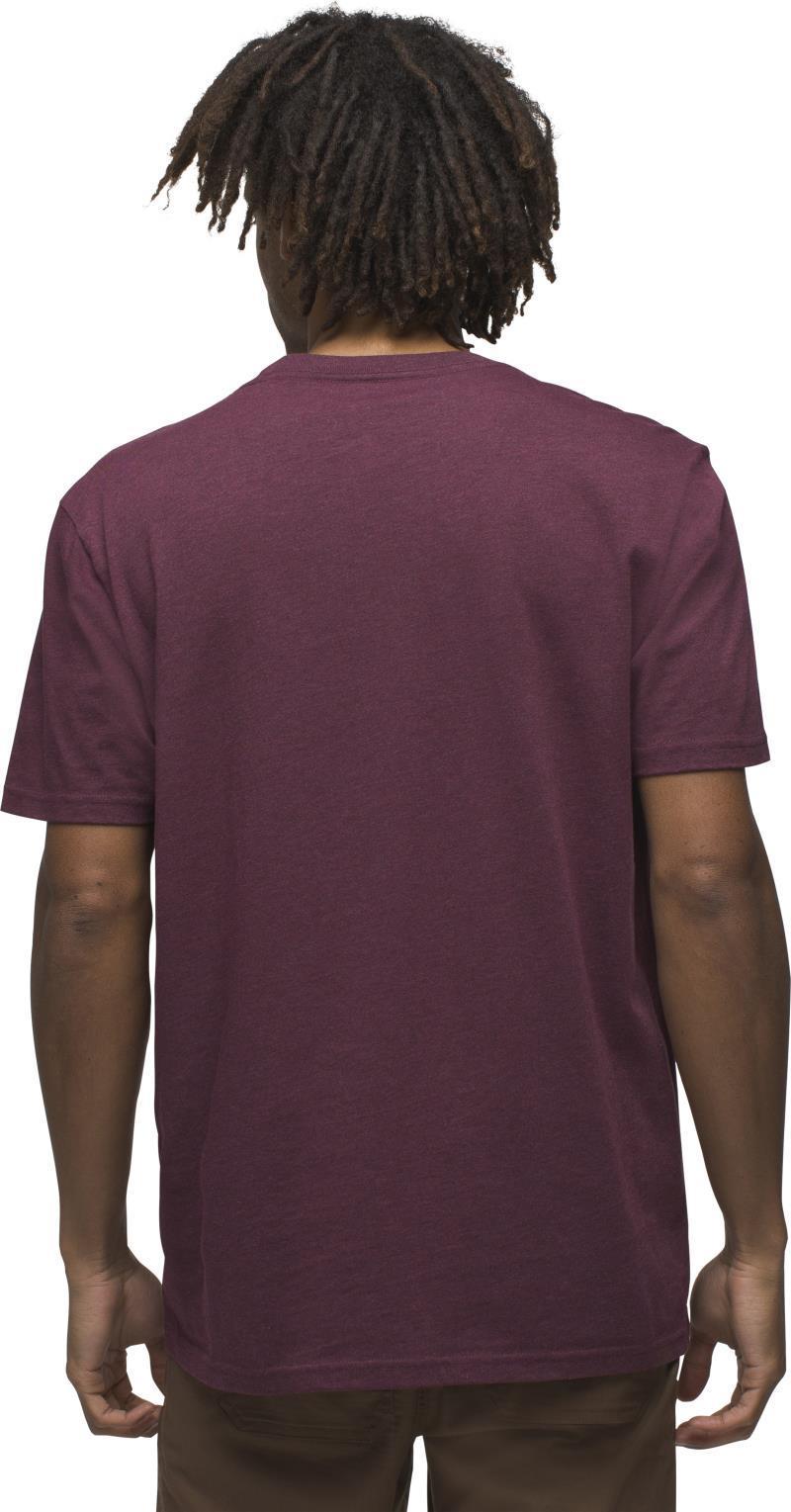 prAna Crew T-Shirt - Mens - Mulberry Heather 3