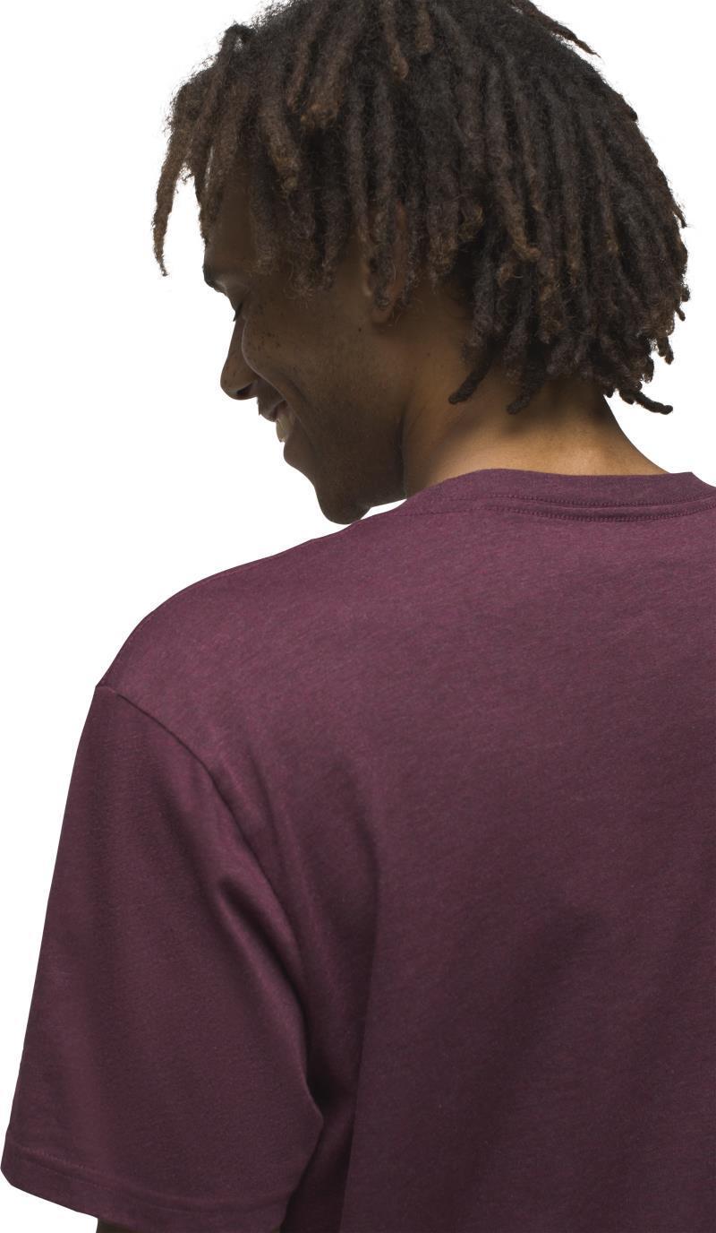 prAna Crew T-Shirt - Mens - Mulberry Heather 4
