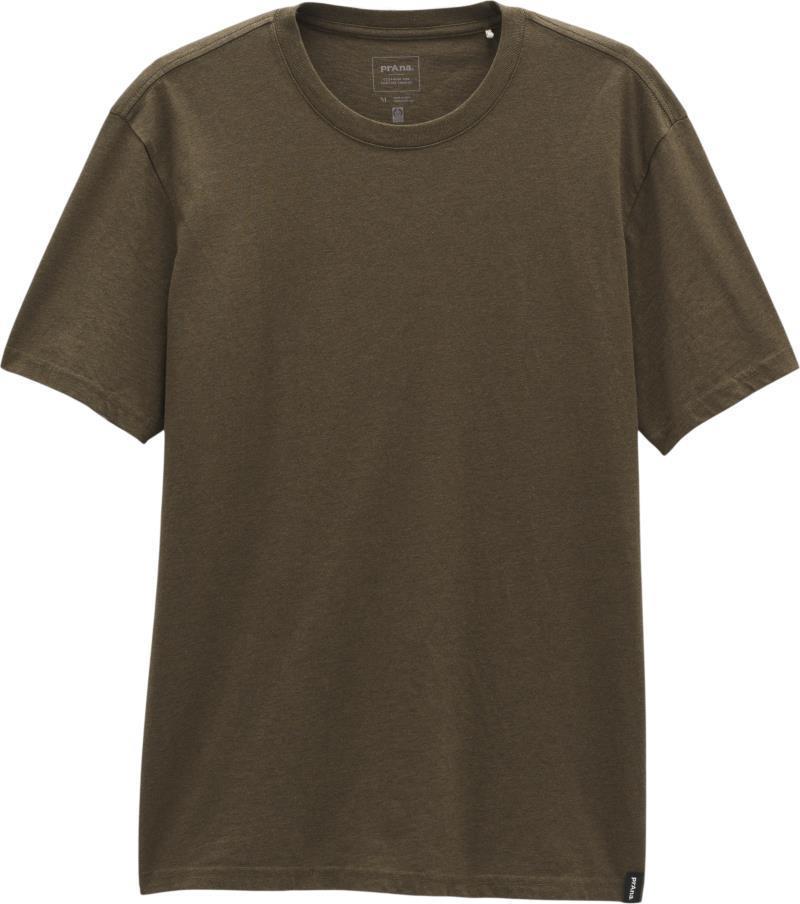 prAna Crew T-Shirt - Mens - Peat Heather 1
