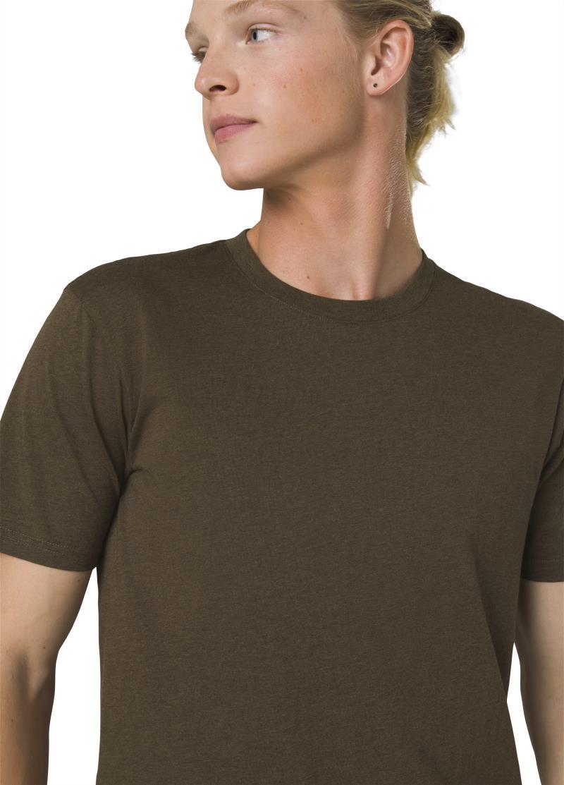prAna Crew T-Shirt - Mens - Peat Heather 4